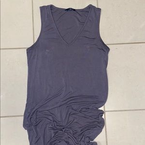 Lucky Brand Slit back Midi Dress